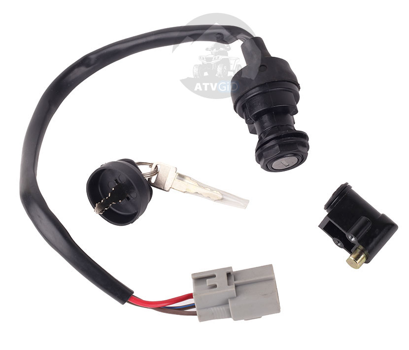 Замок зажигания комплект ATV 500H\700H Hisun 37200-058-0000 LU021803 цена: 