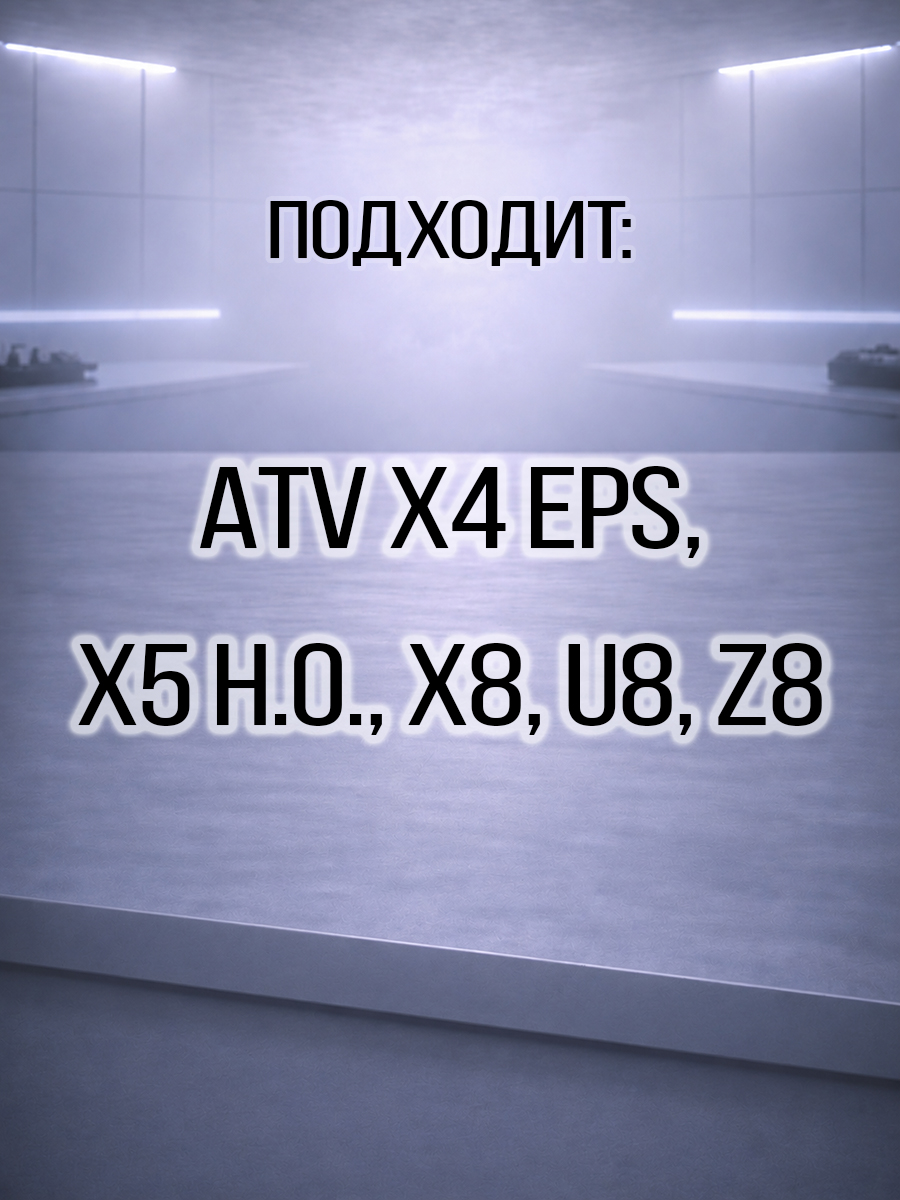 Кольца поршневые ATV X4 EPS, X5 Н.О, X8, Z8, U8 0800-0400A0