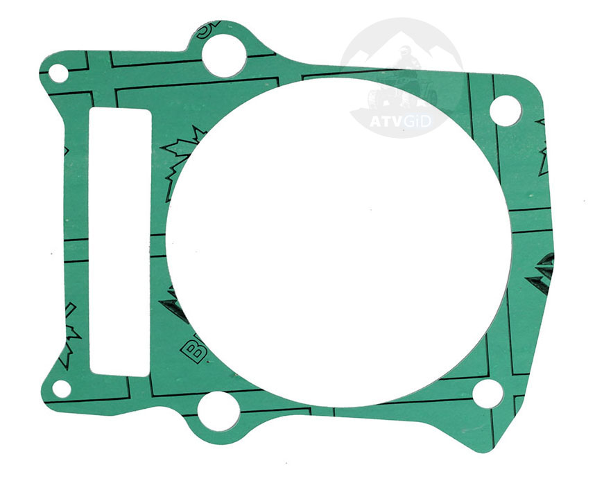 Прокладка блока цилиндра паронит ATV 700 Hisun, Nissamaran 700, Baltmotors 700H 12150-F39-0000 LU027654 цена: 