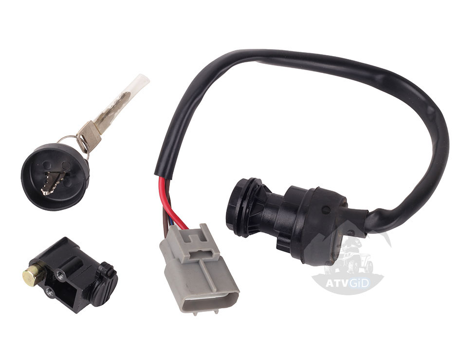 Замок зажигания комплект ATV 500H\700H Hisun 37200-058-0000 LU021803 цена: 