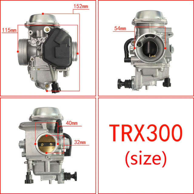 картинка Карбюратор 32мм для HONDA TRX300 (88-05), TRX350 (86-87), UTV RANCHER 4X4 от магазина Компания+