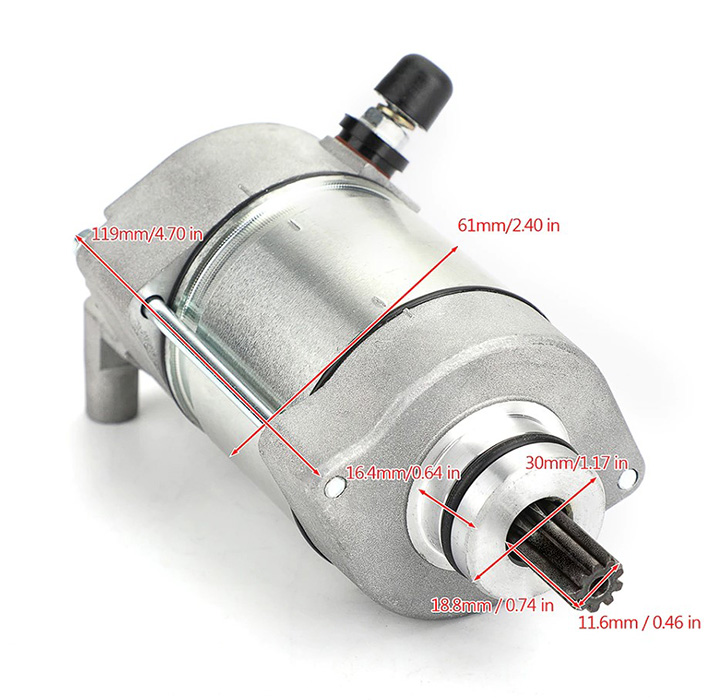 картинка Стартер для Yamaha YZF-R1 (04-08) 5VY-81890-00 4C8-81890-00 от магазина Компания+