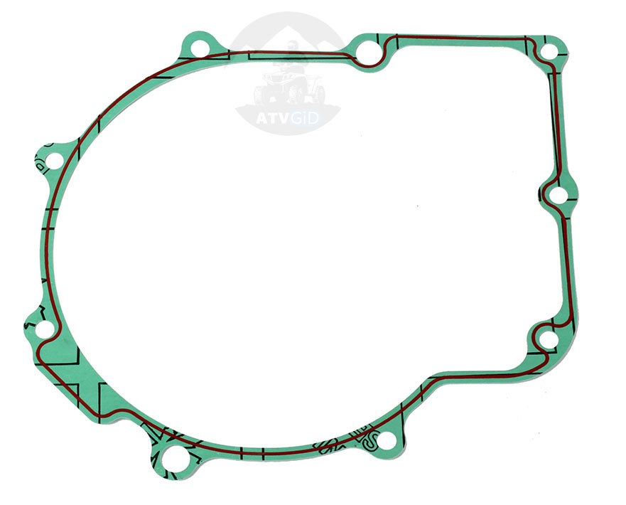 Прокладка корпуса подшипника коленвала (крышки сцепления) ATV 500 Hisun 21241-F39-0000 LU022909 цена: 