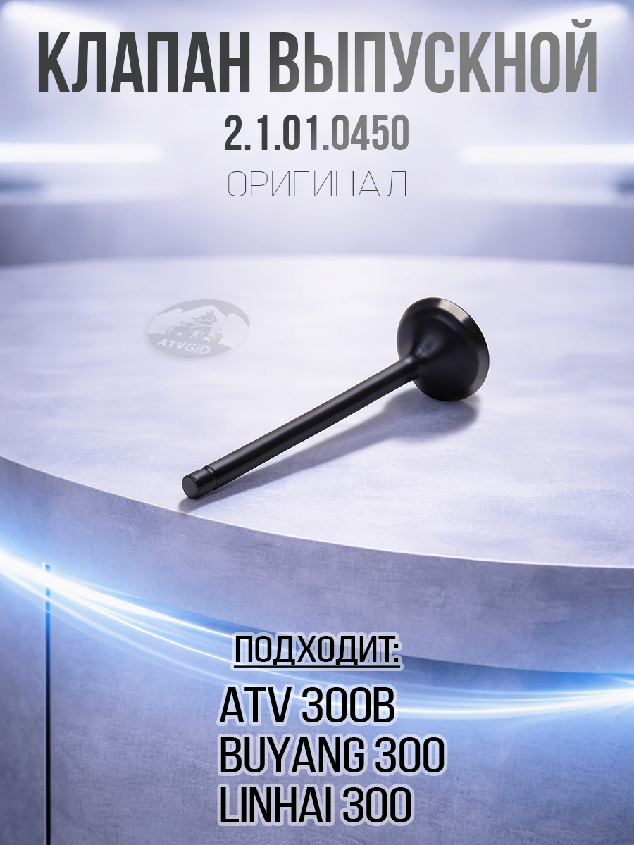 Клапан выпускной ATV 300B 2.1.01.0450 LU015157