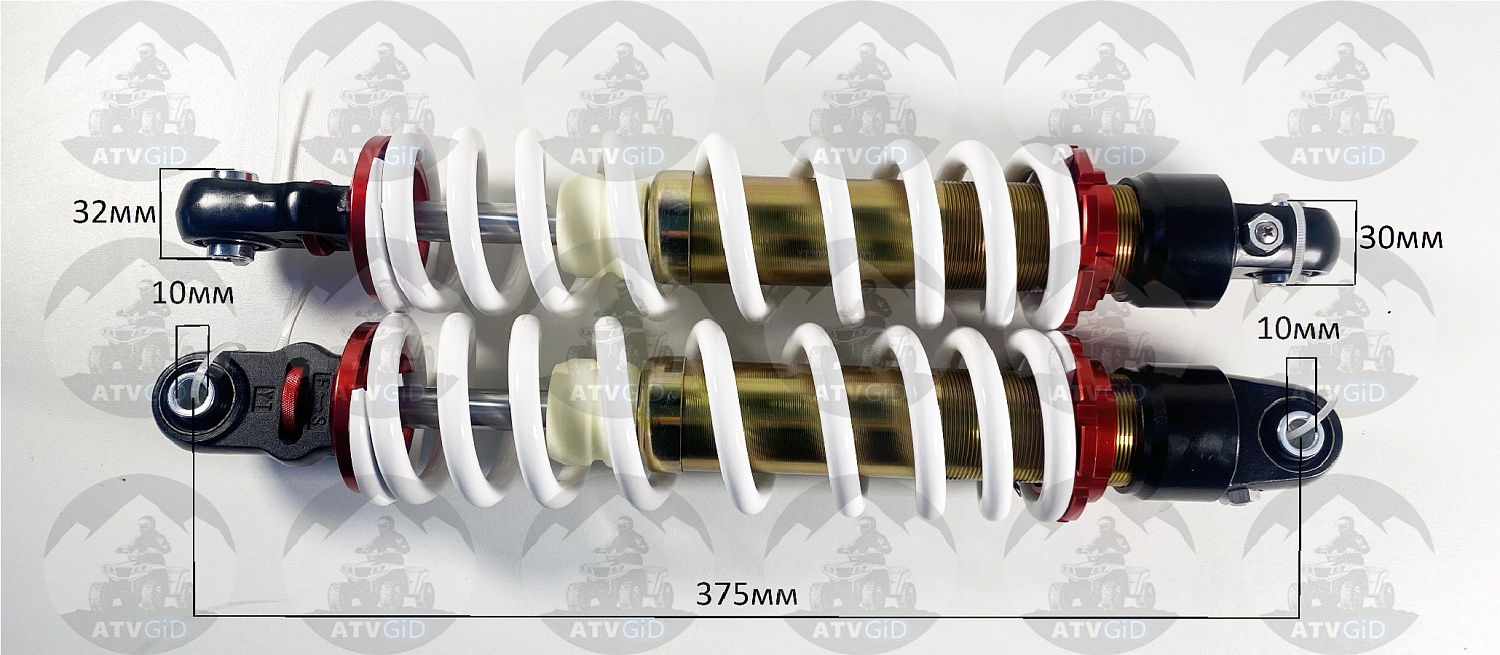 Амортизатор YIT задний регулируемый ATV 500A\2A, X5, X6, X8, Yamaha, Kawasaki 7020-061600-30000