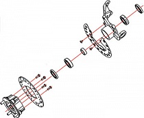 Ступицы передние \ задние
