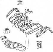 Облицовка корпуса передняя
